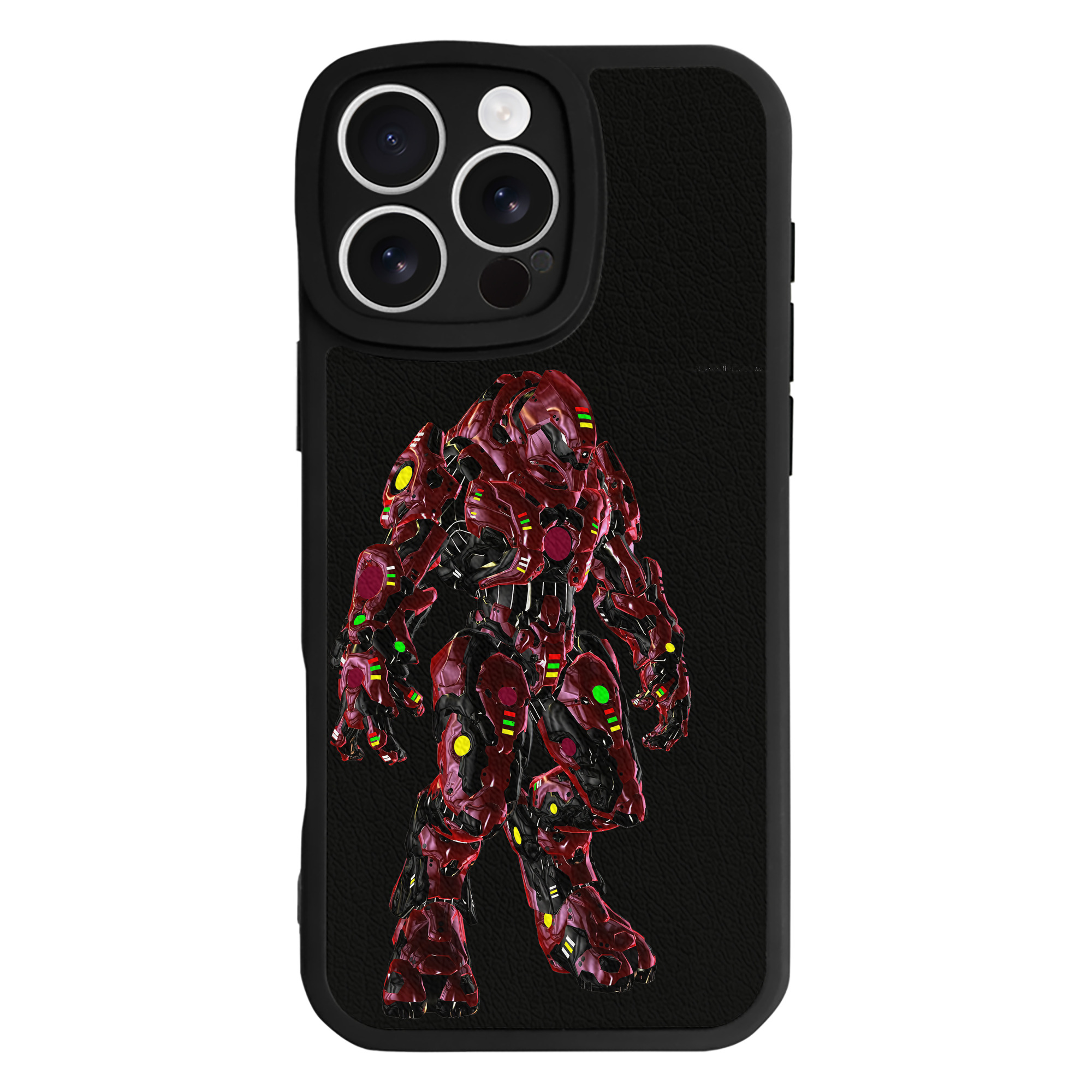 （画像用） Transformers トランスフォーマー 【iPhone 16シリーズ対応】シリコンスマホケース（レザー調） 材質：シリコン